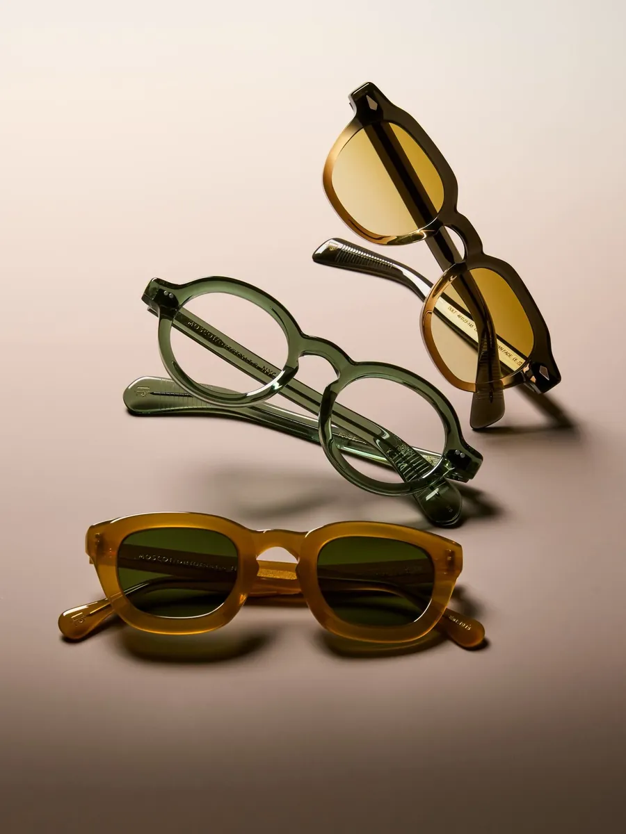 Moscot, trois formes, trois couleurs